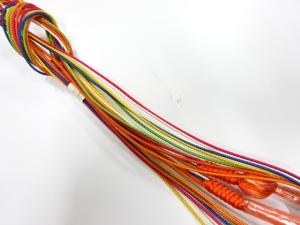 未使用品　正絹　手組帯締め